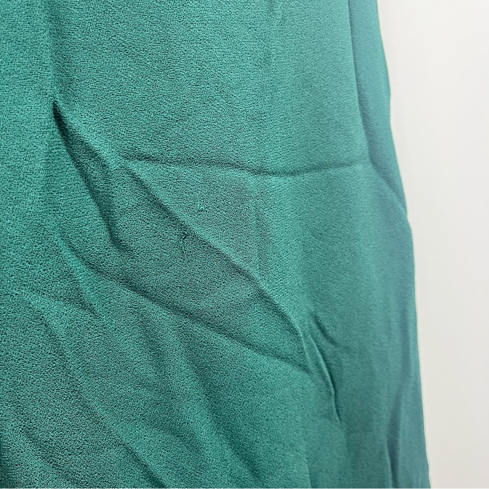 Erdem Tie-detailed Embellished Crepe Midi Dress Size 4 NWT Emerald Green - Picture 7 of 10